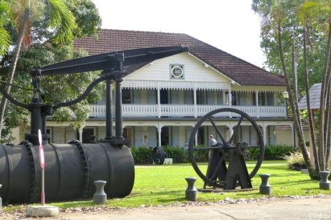 Visite de la distillerie Saint-James, sur l’île de la Martinique