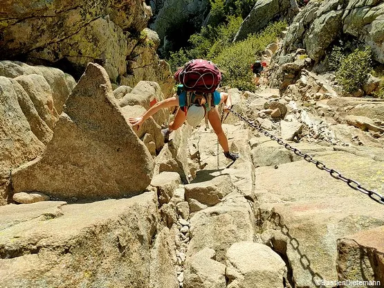 escalade en Corse