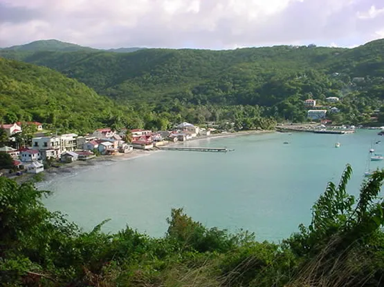 La baie de Deshaies