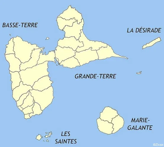 carte guadeloupe
