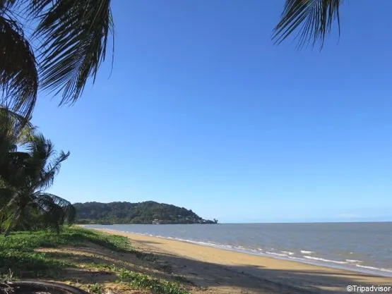 Anse de Rémire en Guyane