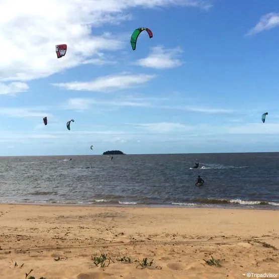 plage Montjoly en Guyane