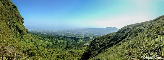 panorama montagne pelee saint-pierre