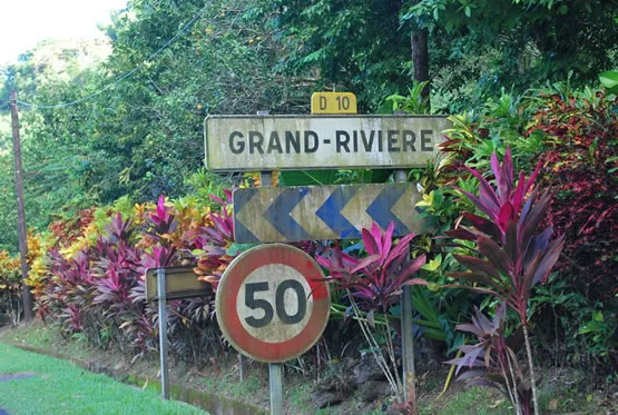 Entrée de Grand'Rivière