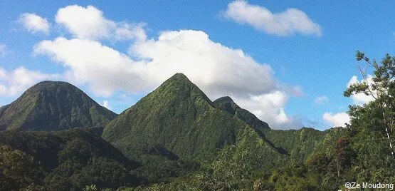 pitons du Carbet en Martinique