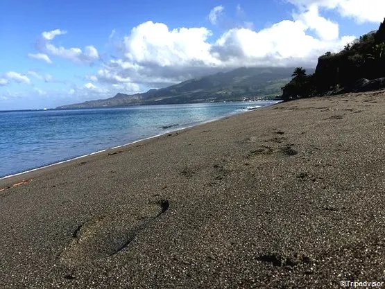 plage du carbet en martinique