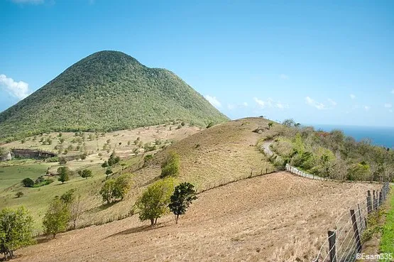 Morne Larcher en Martinique