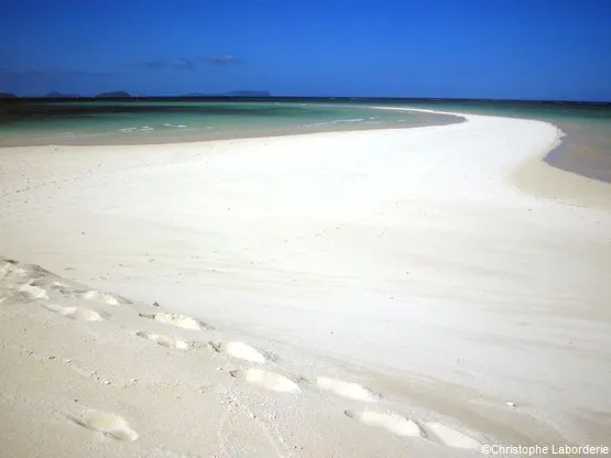 ilot sable blanc