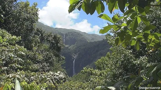 chutes du Carbet en Guadeloupe