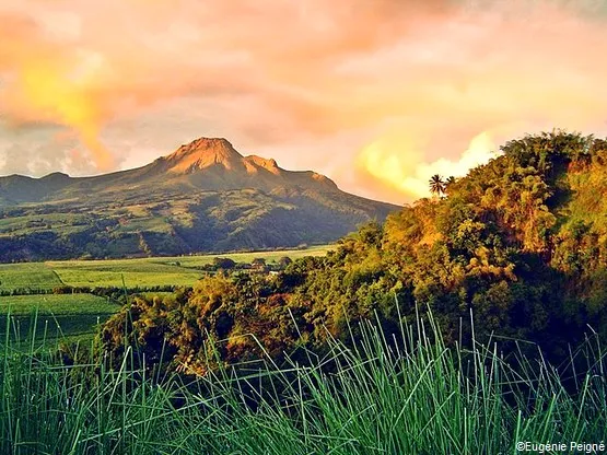 Montagne Pelée en Martinique