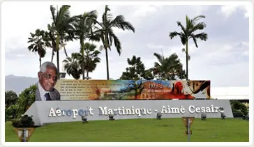 Aéroport Aimé Césaire en Martinique