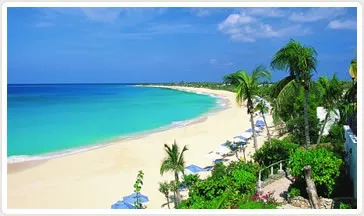 Plage de Marigot à Saint-Martin