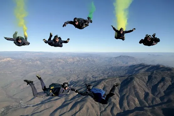 parachutisme la réunion