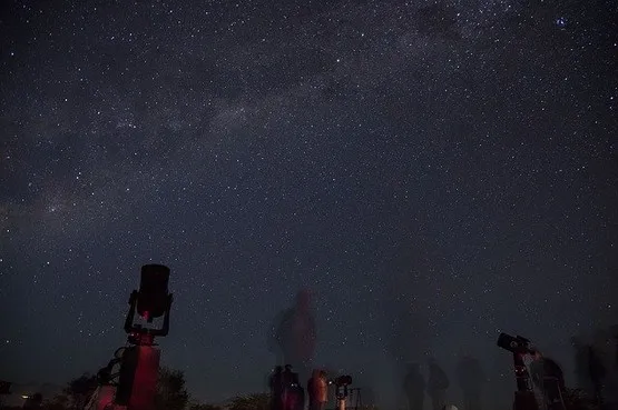 ciel étoilé à la Réunion