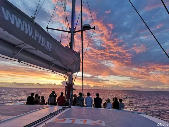 sortie catamaran la réunion