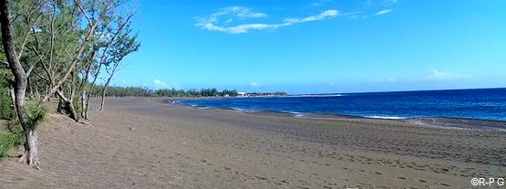 plage étang salé