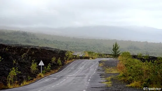 route des laves la réunion