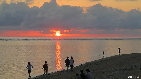 sunset à la Réunion