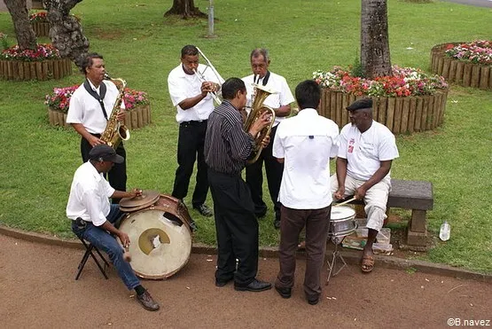 musiciens de sega à la reunion