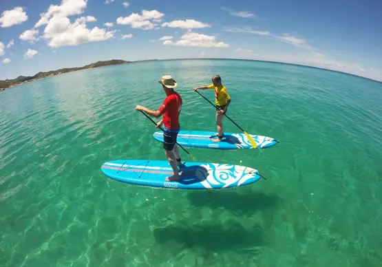 Paddle à Saint-Martin