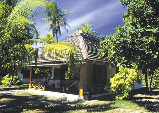 un bungalow à l'éco-lodge